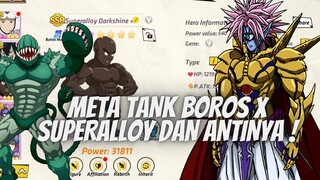 META BOROS COMBO SUPERALLOY DAN ANTINYA - OPM ONE HIT ONE KILL