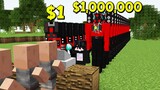 ถ้าเกิด!? มีร้านขายSpeakerMan $1 เหรียญ VS $1,000,000 เหรียญ - (Minecraft)