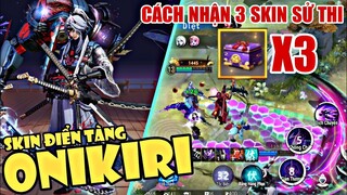 Onmyoji Arena | Skin điển tàng mới ra mắt Onikiri đẹp tuyệt vời khi chơi max cấu hình game :X