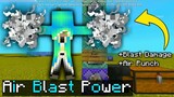 How to get Air Blast Power in Minecraft using Command Blocks Trick!