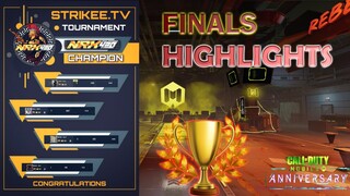 STRIKEE FINALS | ALL 3 ROUNDS HIGHLIGHTS | CONQUERED | NRX 420 | CODM | CALL OF DUTY MOBILE GARENA