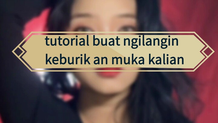 yg mukanya burik sini kumpul,, belajar makeup biar ga buruk rupa😂