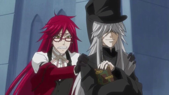 [Black Butler | Plaid] White-haired BLEACH, the handsome man identifier Greer is also really delicio