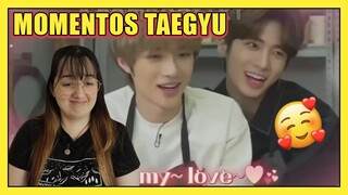 REAGINDO À TAEGYU (TXT) PARTE 2