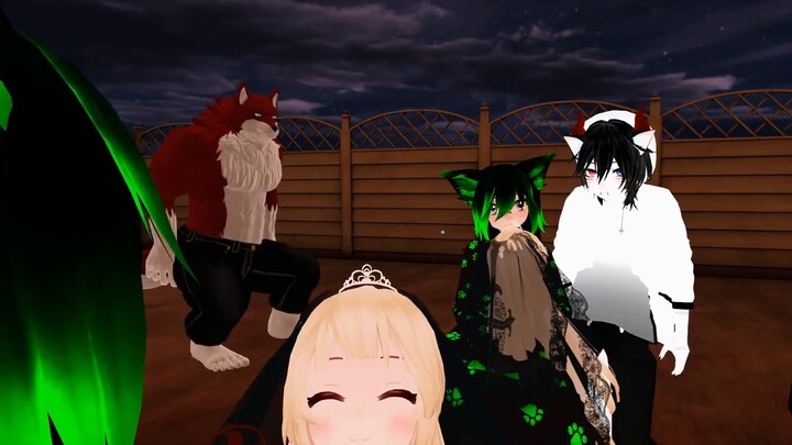 เป็นนักต้มตุ๋นนานาชาติกับ Hot Dog Xiao Hei! ! [VRChat Internet Fraud Diary]#1