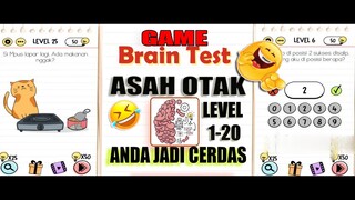 Main Game Asah Otak Anda Jadi Cerdas  Brain Test Level 1-20