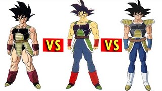 Bardock's Original Design Vs Redesign Vs New Design