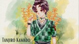[SpeedPaint] Tanjiro from Kimetsu No Yaiba Part 1