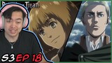 A TOUGH Decision. Armin or Erwin? Attack on Titan Season 3 Episode 18 Reaction