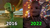 Evolution of Groot #groot #guardiansofthegalaxy #avengers
