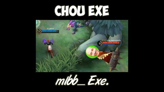 Chou Bowo ExE |Mobile legends #Shorts