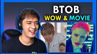 BTOB - 'WOW' & 'MOVIE' MV REACTION