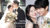 Lee Seung-gi and Lee Da In shared official wedding photos.