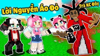 MỀU THỬ THÁCH 24GIỜ HÓA GIẢI LỜI NGUYỀN CHO CHỊ PANDA TRONG MINECRAFT*REDHOOD BỊ YÊU TINH NGUYỀN RỦA