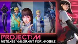 FIRST LOOK! Netease Valorant for Mobile? | Project M Beta Trailer