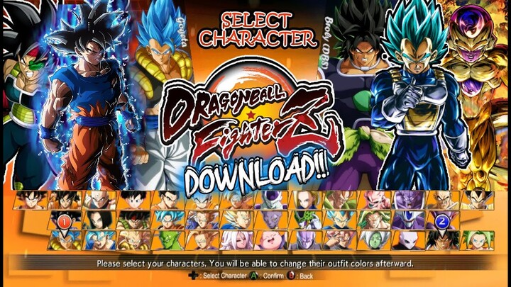 DOWNLOAD!! Dragon Ball FighterZ V2.0 - 2D EDITION (MUGEN/ANDROID/PC)-2022