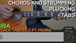 Zack Tabudlo ft. Moira Dela Torre - Iba Guitar Tutorial [PLUCKING, CHORDS AND STRUMMING + TABS]
