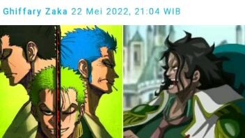 teori ayah zoro. one piece