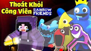 Noob Ruby Thử Thách 24h Thoát Khỏi Công Viên RAINEBOW FRIEND 2 Trong Minecraft !!!!