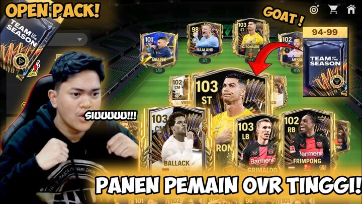 OPEN PACK TOTS CRISTIANO RONALDO! HOKI CUY DAPET ICON DAN OVR TERTINGGI ! - EA FC MOBILE INDONESIA