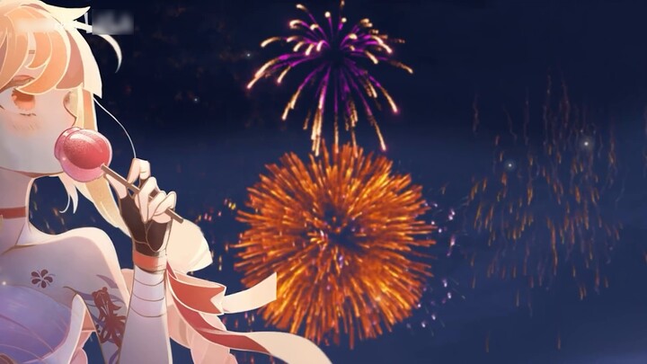 [ Genshin Impact ] There is a ♥Xiaogong♥ on my phone desktop setting off fireworks!