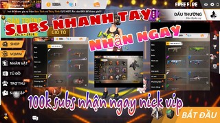 Chuẩn bị nick cho 100k subs nào, động lực cho ae subs ủng hộ mình nha.sẽ có nhiều event tặng card