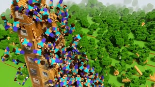 Minecraft: Đây có phải là sức mạnh của con người không! ?