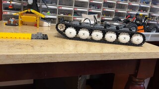 Zhang Yanqing's new idea of LEGO tank suspension