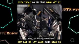 Bên trong Điện thoại có bao nhiêu vàng. Giàu sụn từ việc lấy vàng trong điện thoại | LT Review