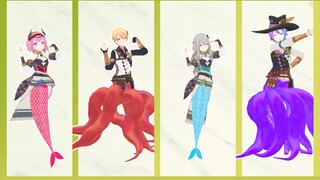 【pjsk/MMD】Everyone is happy about the aquatic WS【Remodeling display】