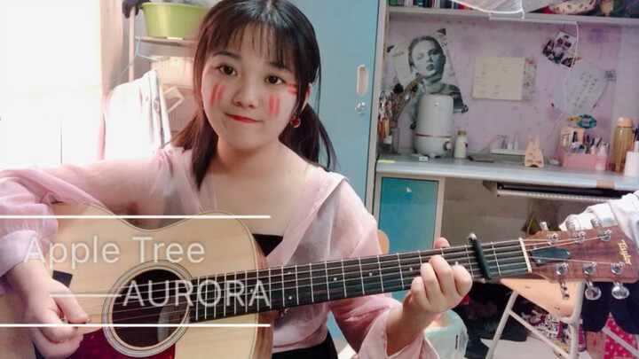 [Moe cover] Vừa chơi guitar vừa hát "Apple Tree" của Aurora