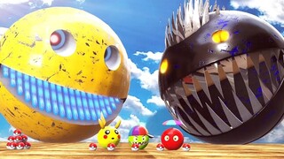 [Pac-Man] Pac-Man Robot VS Robot Monsters EP13