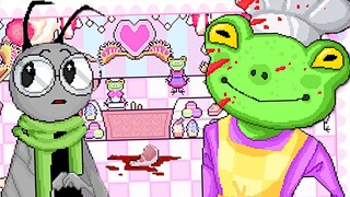 Horror Game Where A Fly Visits A normal Cute Frog Cafe To Get Sweets - Cafe Venus Flytrap