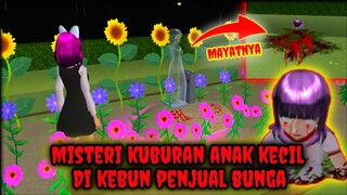 Misteri Kuburan Anak Kecil Di Kebun ||Ternyata Kuburan Anak Penjual Bunga - Sakura School Simulator