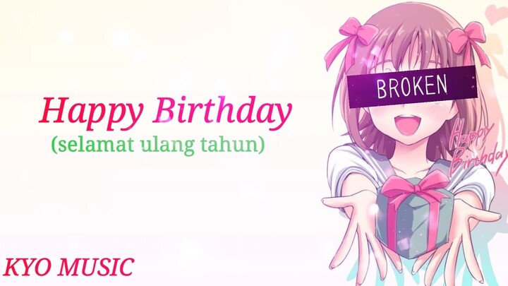 Lagu Jepang sedih| Happy Birthday - Back Number [Lirik+Terjemahan Indonesia]