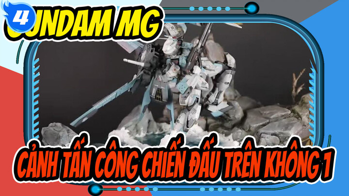 [GUNDAM MG] Cảnh tấn công chiến đấu trên không| Phần 1_4