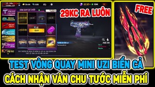 THIBLUE Quay MINI UZI Biển Cả Chỉ 29KC Nè  - Garena Tặng Ván Chu Tước Miễn Phí | Free Fire