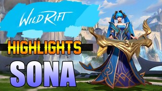 WILD RIFT CLOSED BETA - SONA HIGHLIGHTS