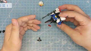 MSE3/3.5 Z Gundam flight form can be transformed without cutting. Perfect transformation. Transforma