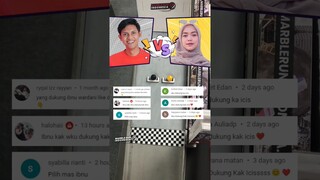 Ria Ricis vs Ibnu Wardani: Kamu Follow Siapa?! | MRI PanSos Kap #Shorts