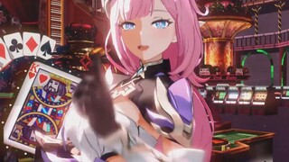 [Honkai Impact 3/ Genshin Impact MMD Alysia x Dadalia] Blackjack - That's right, it's just a song for the losers