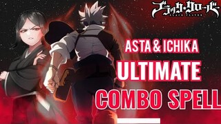 Asta And Ichika Insane Zetten Combo Spell - Black Clover Manga