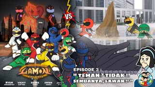 "TEMAN ⁉️ TIDAK, SEMUANYA LAWAN ‼️"- HEKSAPRETS :V Mini - Series | GAMON EPS 003 "Animasi Lokal"