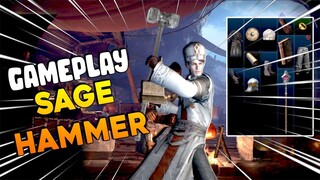 SAGE GAMEPLAY PAKAI HAMMER YANG LAGI DI BUFF APAKAH JADI OP ATAU ZONK ? GOLD & GLORY