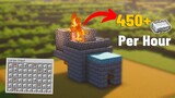 Minecraft 1.19 Iron Farm Tutorial | 450+ Iron Per hour Easy
