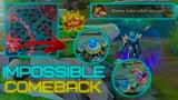 IMPOSSIBLE COMEBACK! | INTENSE BATTLE!😱 | Mobile Legends