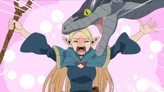 Marcille petrified by Cockatrice | Delicious in Dungeon, Episode 15 | English Sub