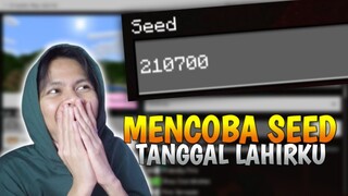MENCOBA SEED MCPE MENGGUNAKAN ANGKA TANGGAL LAHIR KU !!! Isinya gileee bener euy 😱MANTAAPPP !!!