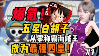 爆氪10W！从零称霸海贼王！成为新一代四皇！？#1