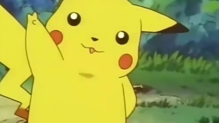 Pikachu juga memiliki garis dan aksi klasik - Pikachu!